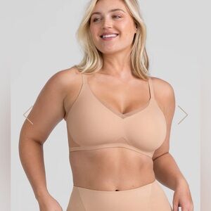 Honeylove CrossOver Bra, 1x, Nude